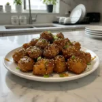 honey sesame chicken sweet savory simple featured