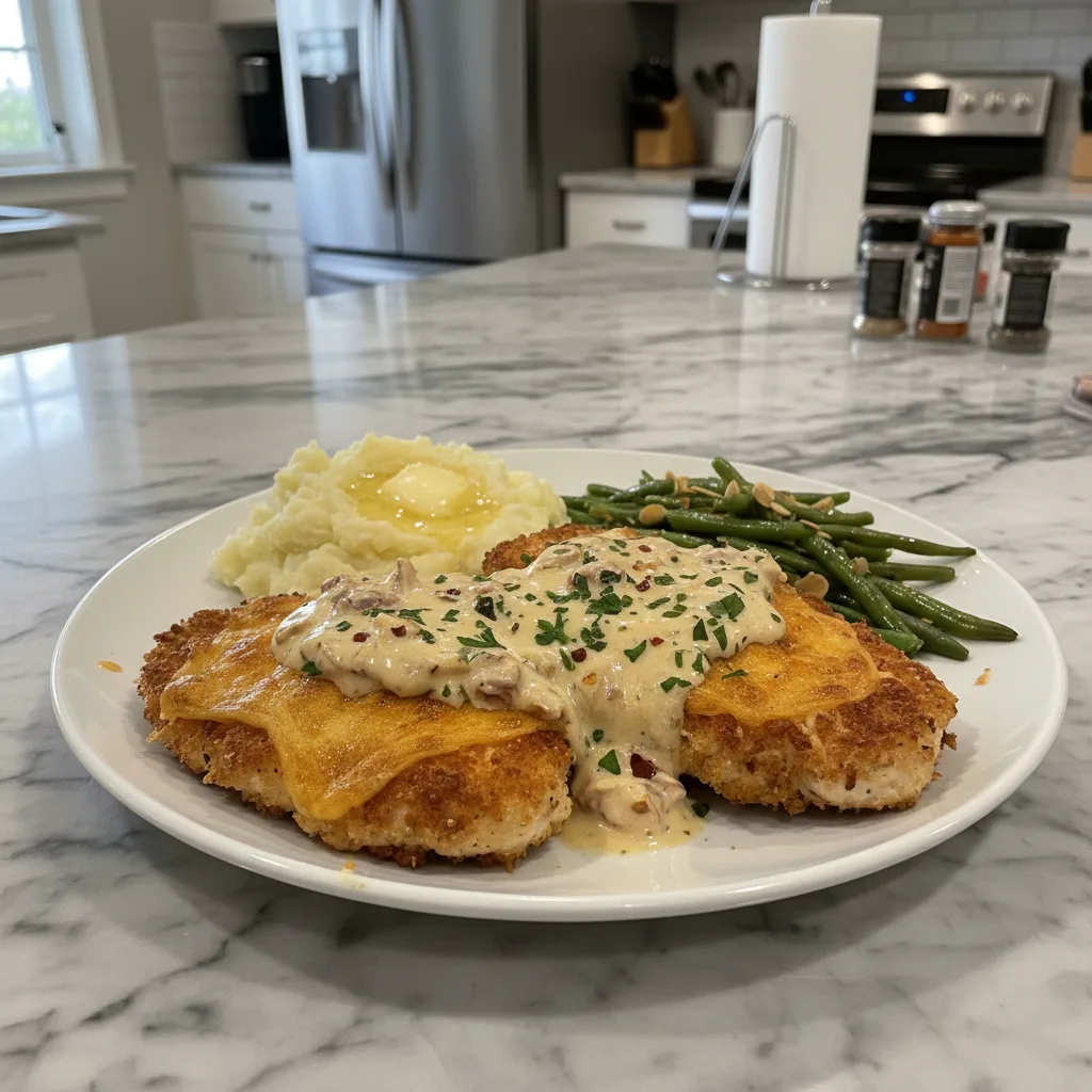 Homestyle Longhorn Parmesan Chicken: Creamy & Crispy