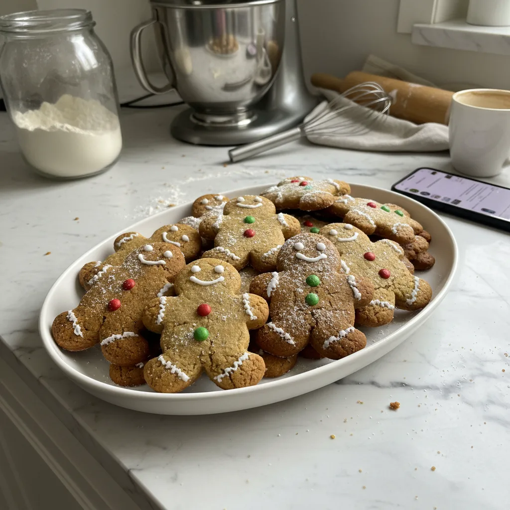Gingerbread Men Cookie Recipe: My Spiced Holiday Fun