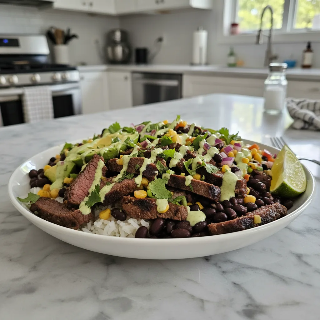 Irresistible Cilantro Lime Steak Bowls: Fresh & Zesty Perfection
