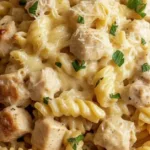 cozy creamy easy parmesan chicken pasta for weeknights featured