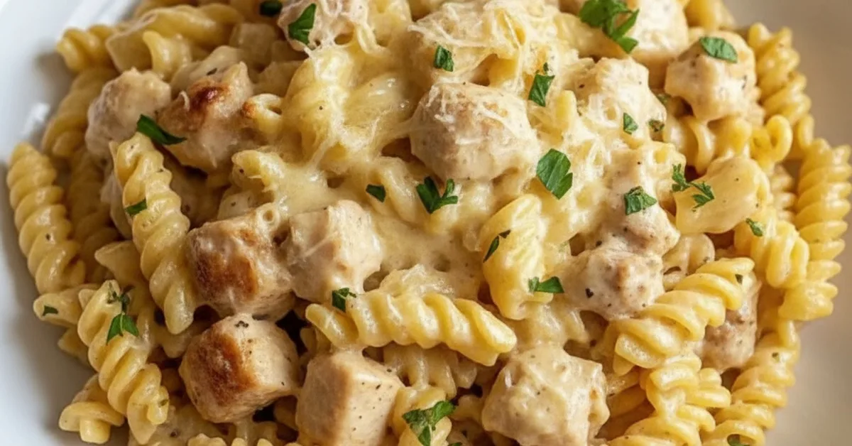 Cozy & Creamy Easy Parmesan Chicken Pasta for Weeknights