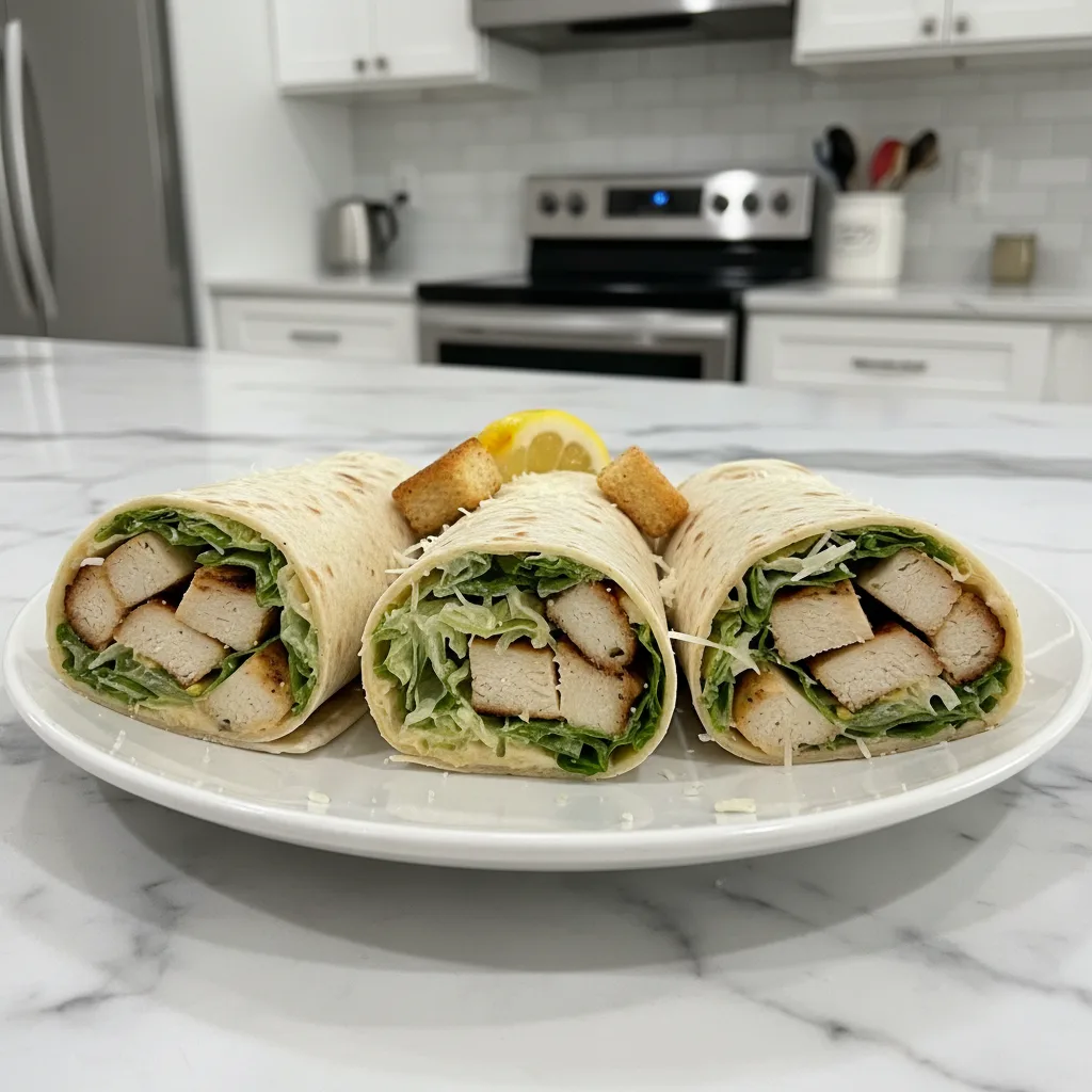 Easy Chicken Caesar Wrap: Quick Lunch or Dinner Idea