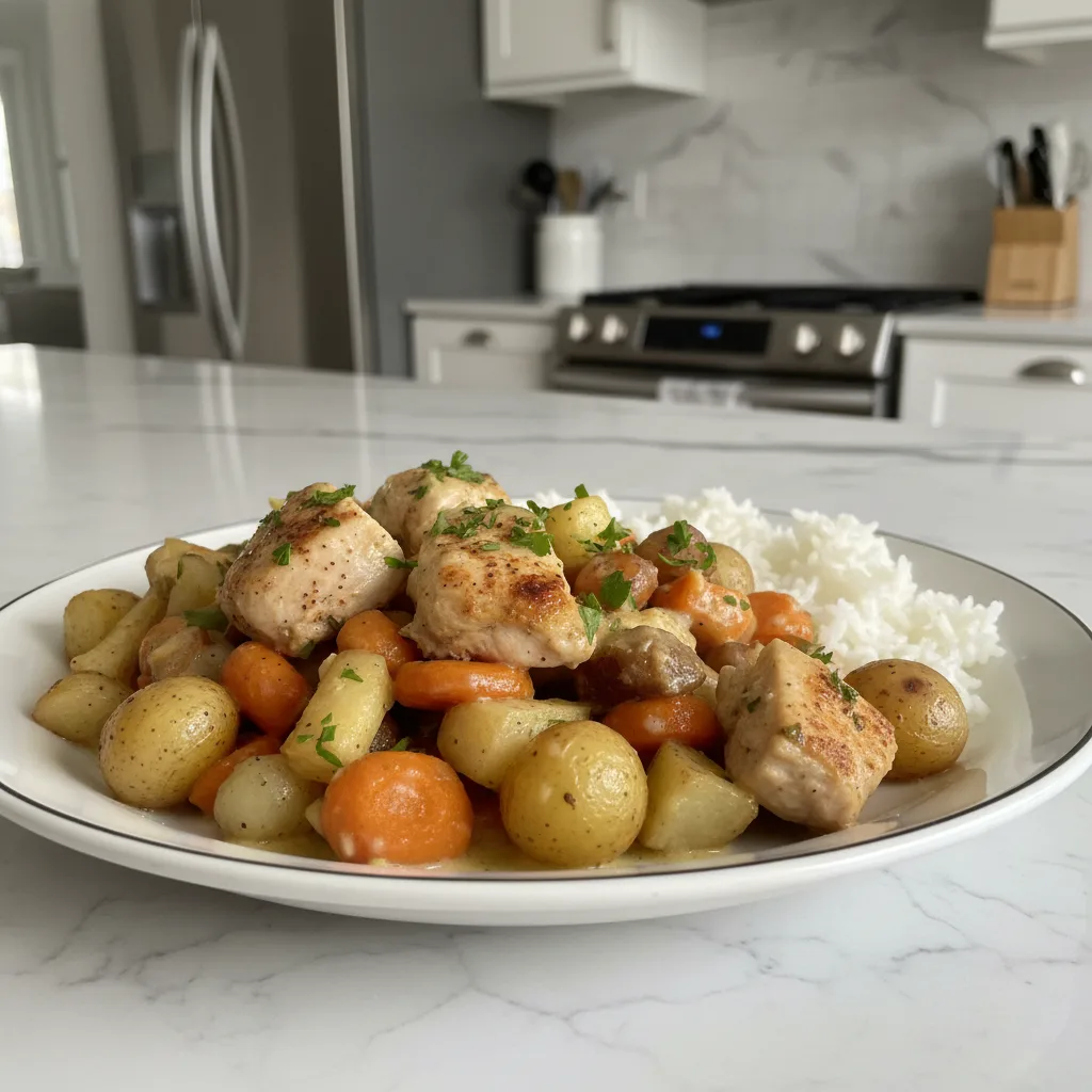 Easy Chicken Dishes Dinner Recipe: Lemon Herb Skillet