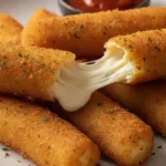 irresistible crispy homemade mozzarella sticks youll crave featured