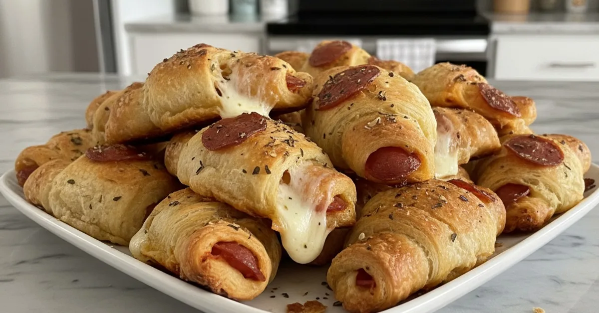 Irresistible Mozzarella Pepperoni Croissant Rolls: Your New Favorite!