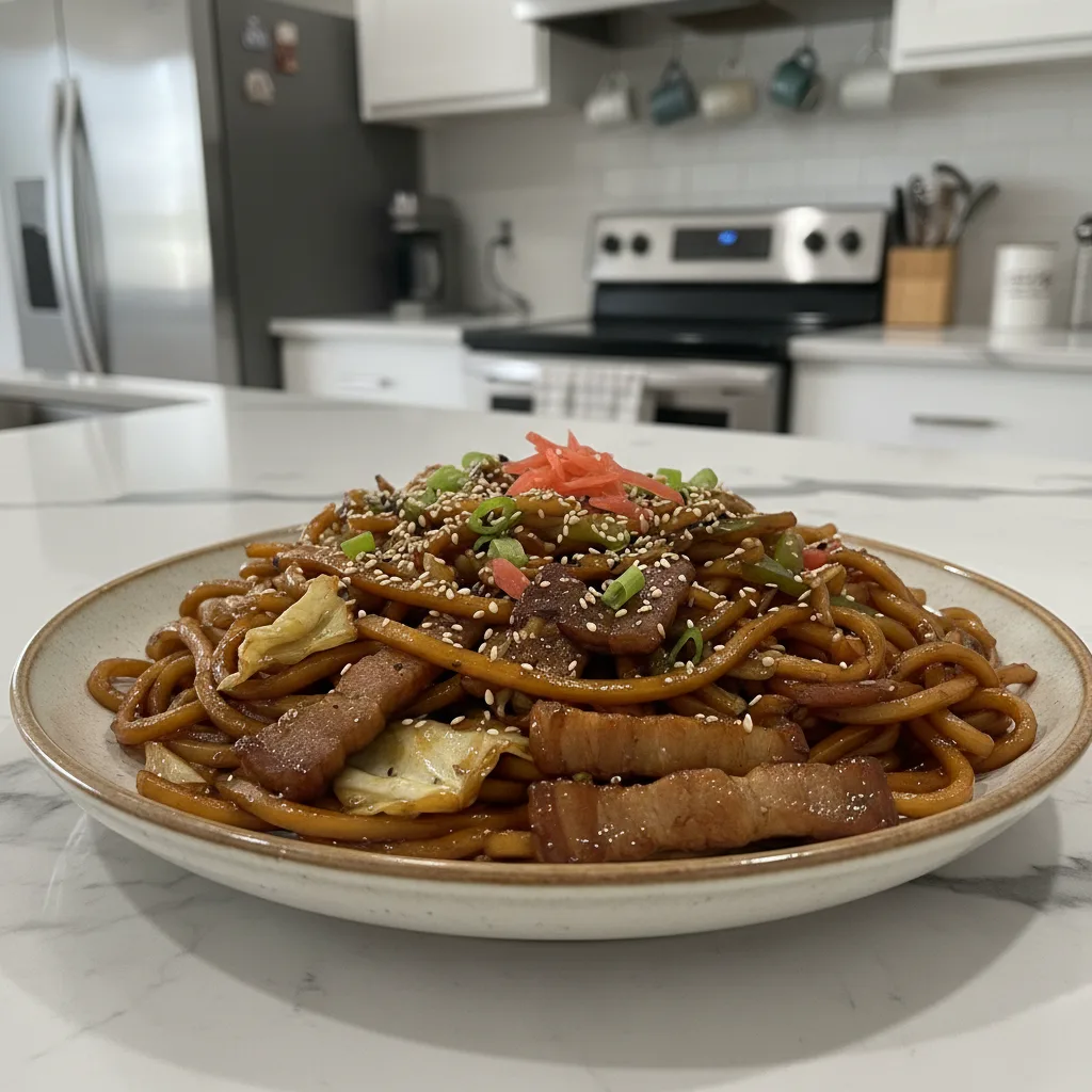 Yaki Udon: Easy Japanese Stir-Fried Noodles