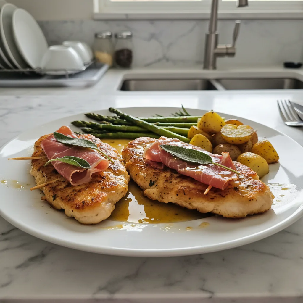 Tender Italian Chicken Saltimbocca: A Quick Weeknight Dinner