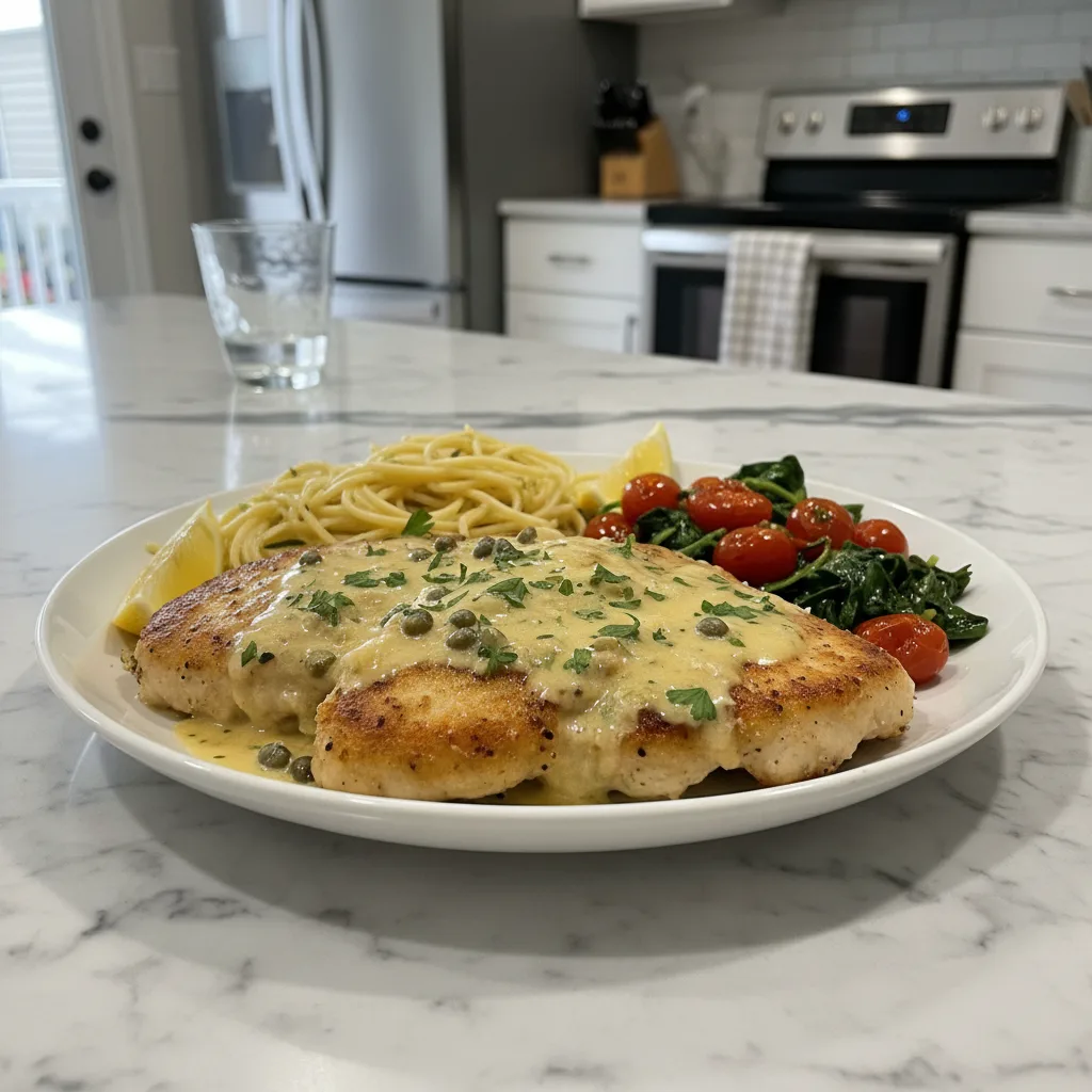Tangy Lemon Chicken Romano for Family Dinner