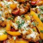 mouthwatering flavorful cajun chicken with sweet bell peppers featured