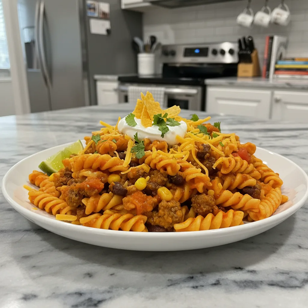 One-Pot Beef Taco Pasta: Quick Weeknight Flavor