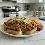 philly cheesesteak sloppy joes dinner featured