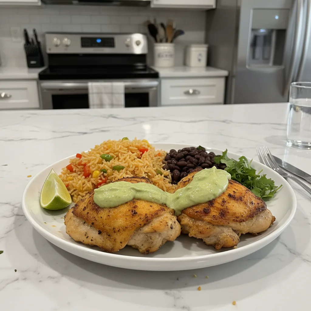 Pollo Loco Style Baked Chicken Dinner: Zesty Oven Delight