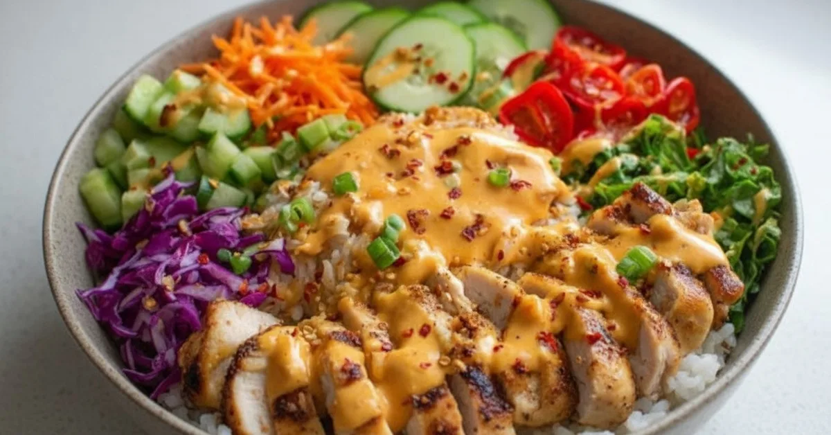Quick & Easy Bang Bang Chicken Bowl: Your New Favorite Dinner