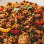 Quick & Easy Ground Turkey and Peppers: Your New Weeknight Favorite 6 quick easy ground turkey and peppers your new weeknight favorite featured