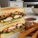 saddle up the ultimate cowboy club sandwich for a featured