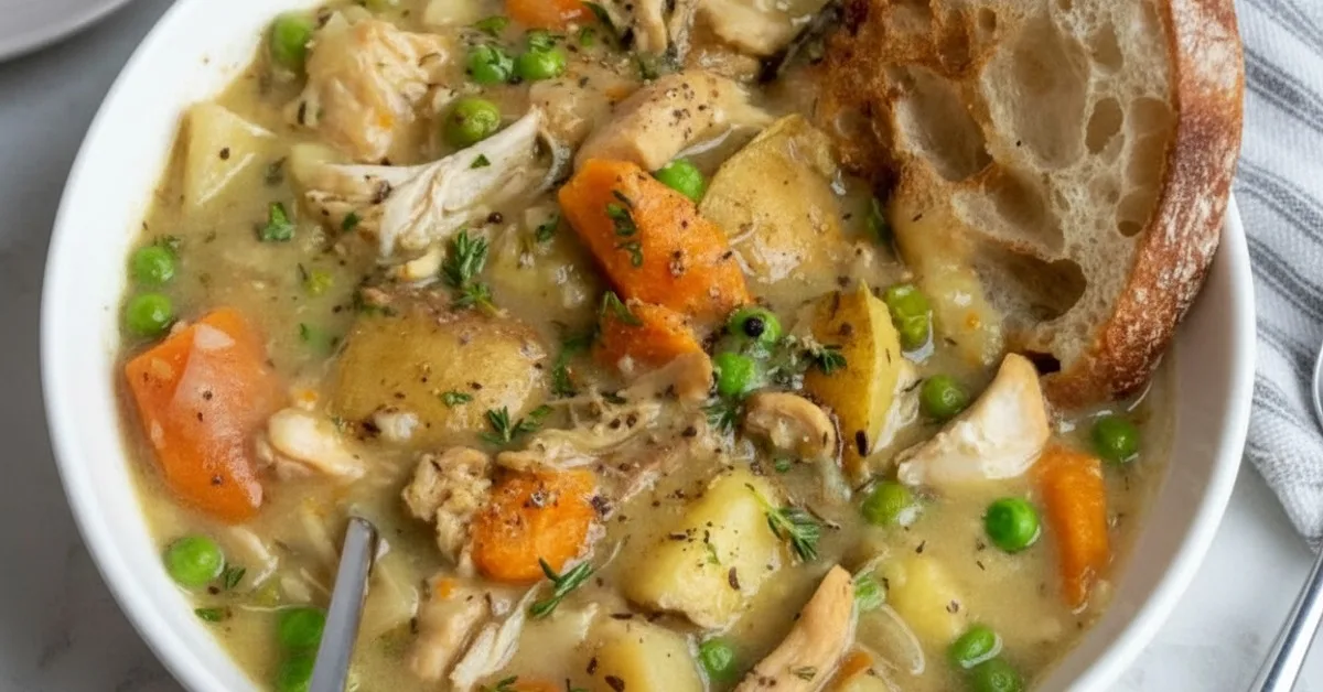 The Coziest Slow Cooker Chicken Stew Recipe You’ll Ever Make