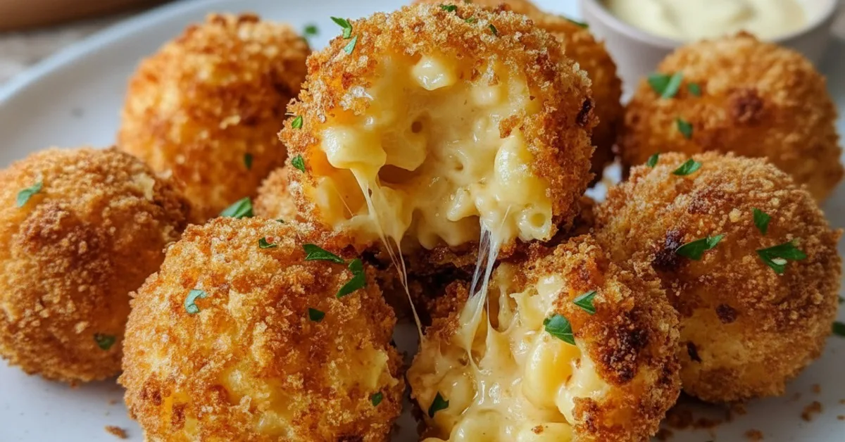 The Ultimate Cheesecake Factory Air Fryer Fried Macaroni and Cheese Balls