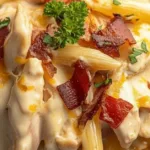 the ultimate crack chicken penne creamy comforting and easy featured