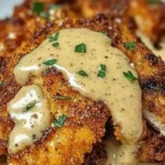 The Ultimate Crispy Parmesan Chicken with Rich Garlic Sauce 6 the ultimate crispy parmesan chicken with rich garlic sauce featured