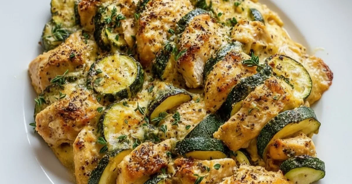 The Ultimate High Protein Chicken Zucchini Bake: Your New Favorite!