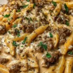 The Ultimate High Protein Creamy Beef Pasta for Busy Nights 6 the ultimate high protein creamy beef pasta for busy nights featured