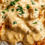 the ultimate smothered chicken and rice for a cozy dinner night featured