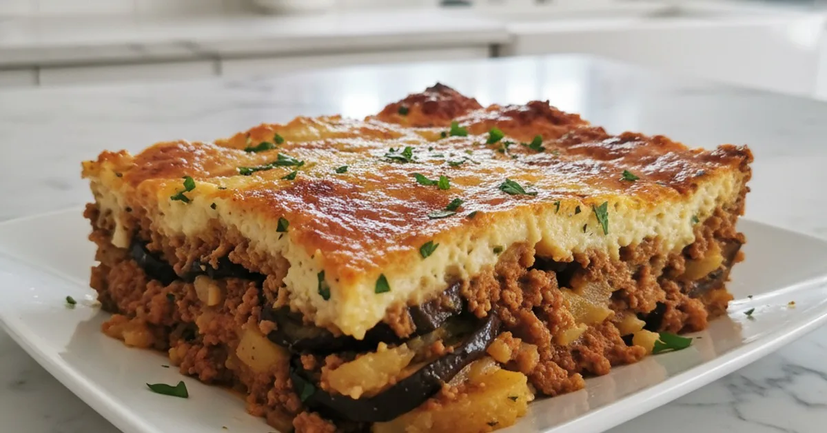 The Ultimate Traditional Greek Moussaka You’ll Crave!