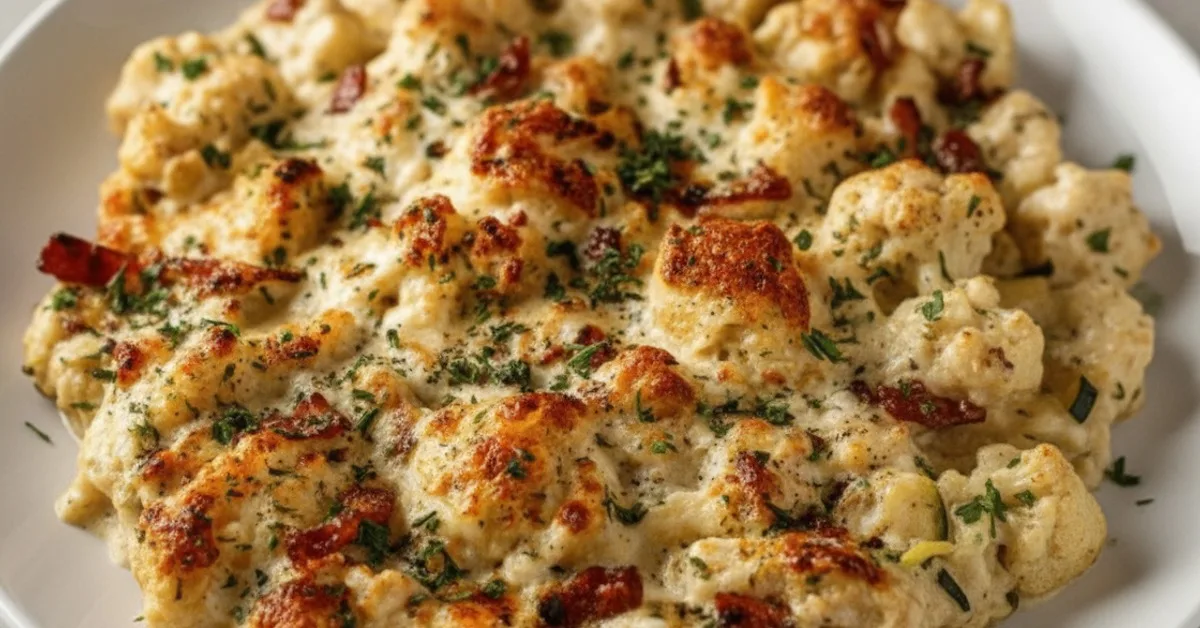 Your Go-To: High-Protein Chicken Alfredo Bake for Low-Carb Meal Prep