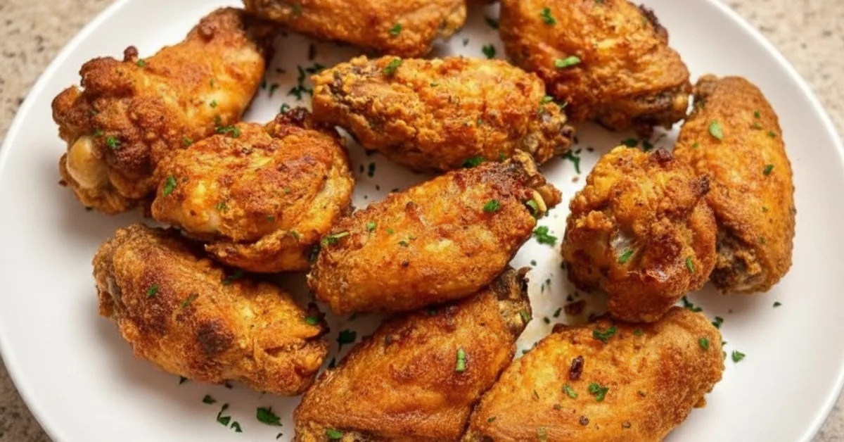 Get Perfectly Crispy Oven Baked Chicken Wings Every Time!