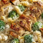 Quick & Easy High Protein Rotisserie Chicken Broccoli Pasta 6 quick easy high protein rotisserie chicken broccoli pasta featured