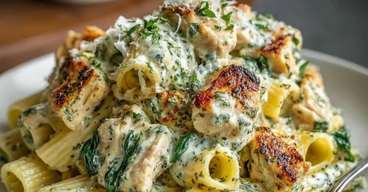The Ultimate Creamy Pesto Chicken Pasta Bake for Busy Nights