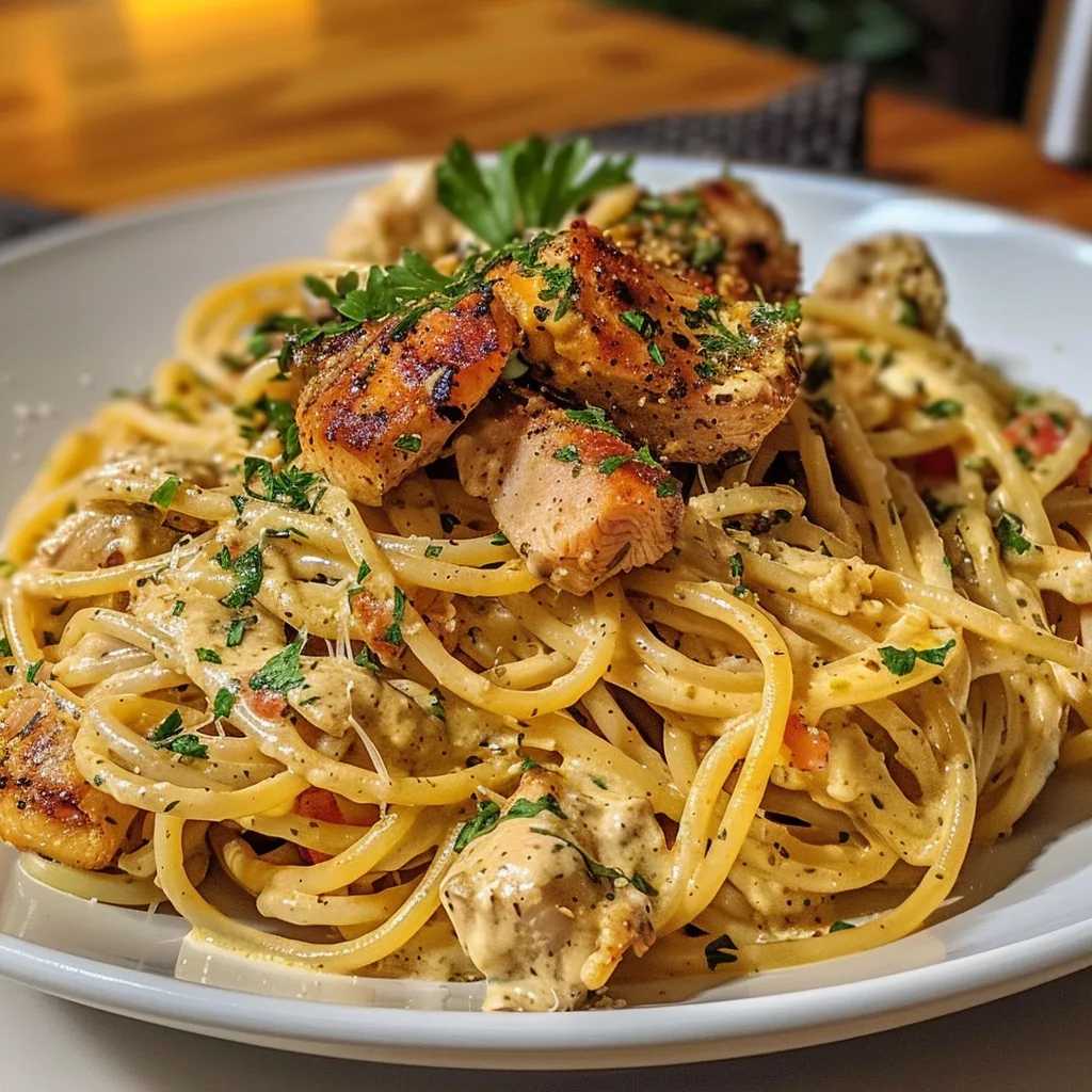 Bold & Creamy Cajun Chicken Spaghetti – Weeknight Comfort with a Kick