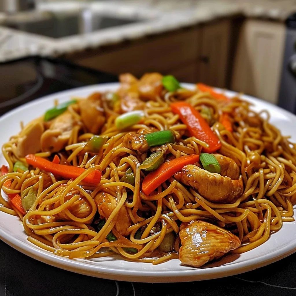 Easy Chicken Lo Mein Recipe