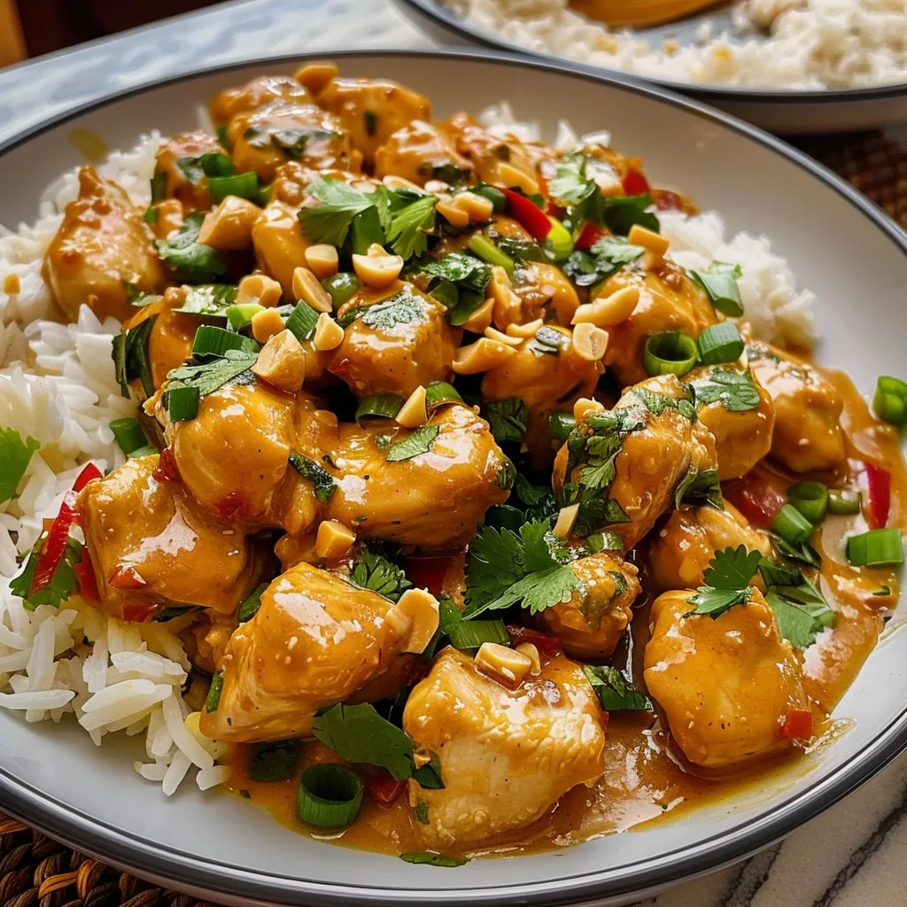 Irresistible Thai Peanut Chicken for Any Occasion