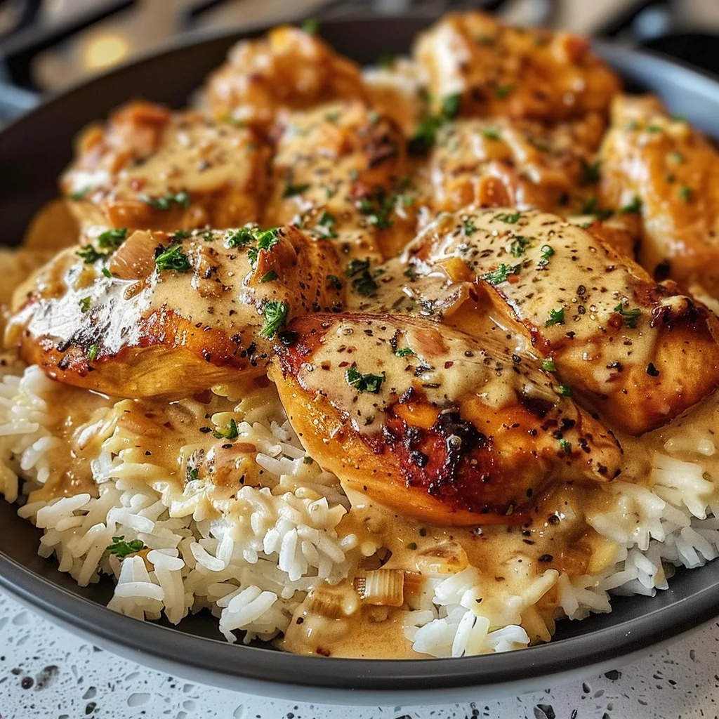 Sizzle Up Creamy Smothered Chicken And Rice: A Cooking Guide