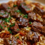 Beef Giouvetsi (Greek Beef Orzo Pasta) Recipe