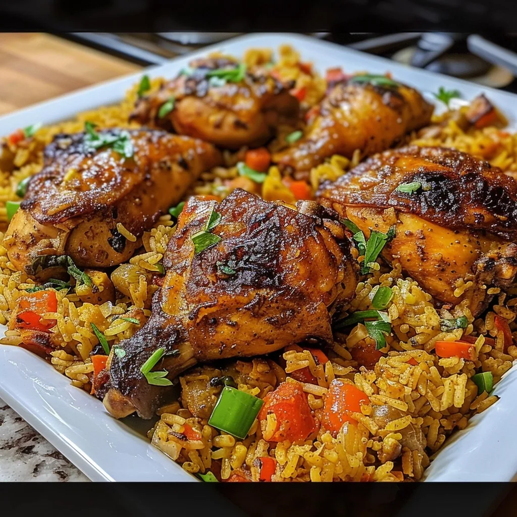 Caribbean Chicken and Rice: A One-Pan Wonder