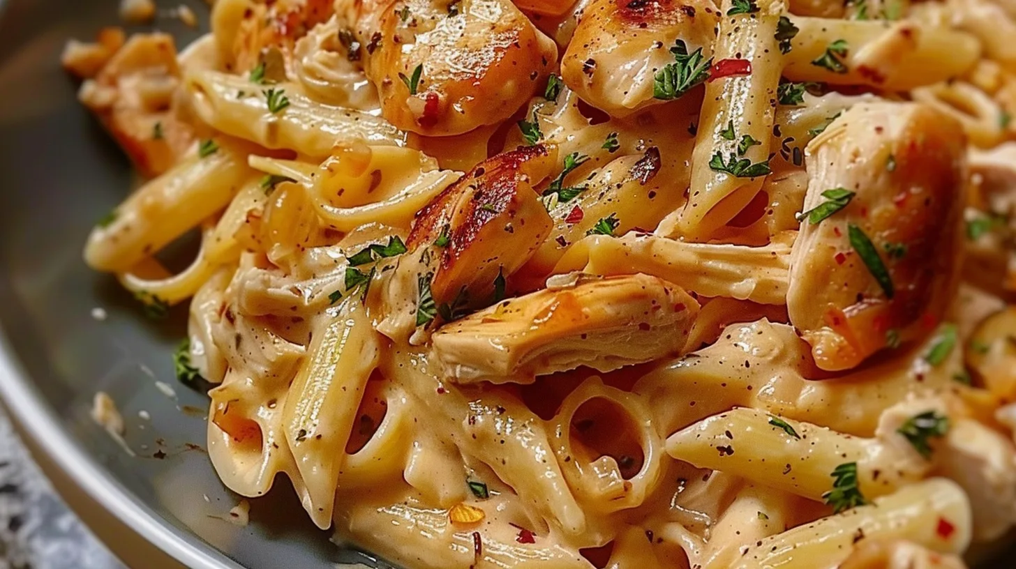 The Creamiest Chicken Mozzarella Pasta You’ll Crave Every Night