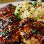 Chipotle Honey Chicken Thighs Recipe | This Flavor Hack with Smoked Gouda Mashed Potatoes Is 🔥