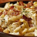 Creamy Chicken Bacon Ranch Pasta – The Ultimate Comfort Food!