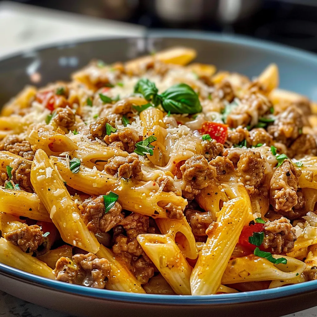 The Ultimate Creamy High Protein Beef Pasta You’ll Crave Daily