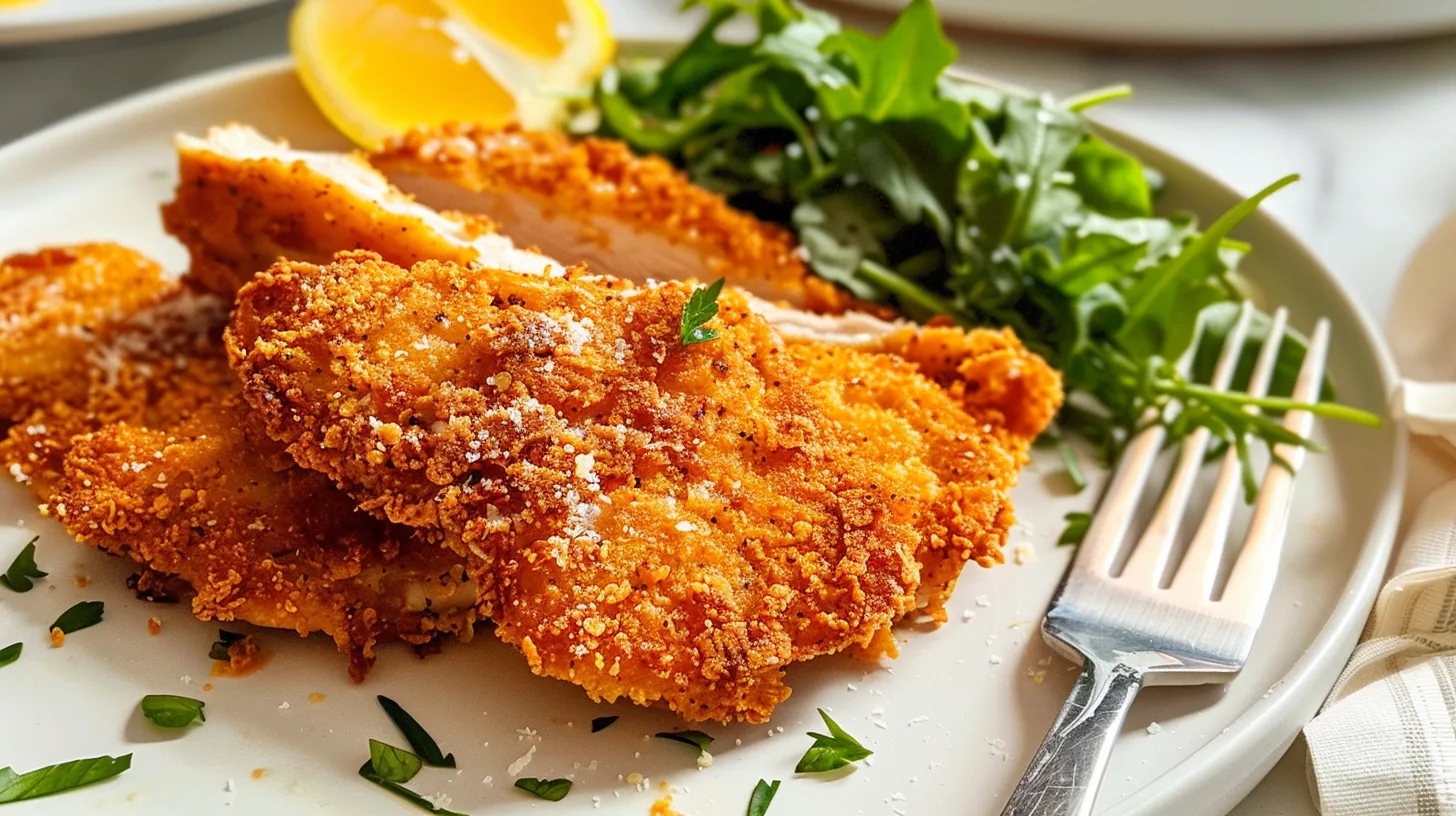 The Perfect Crispy Chicken Milanese That'll Win Every Heart 4 Recipe image