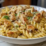 Crockpot Garlic Parmesan Chicken Pasta: Chef’s Secret Recipe Finally Revealed!
