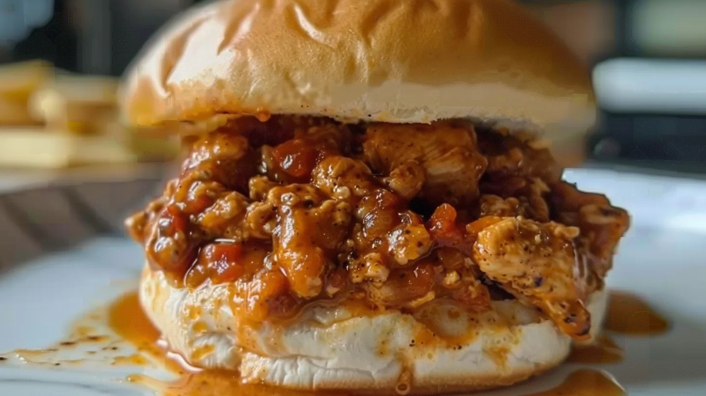 The Ultimate Cajun Chicken Sloppy Joes You’ll Crave Weekly
