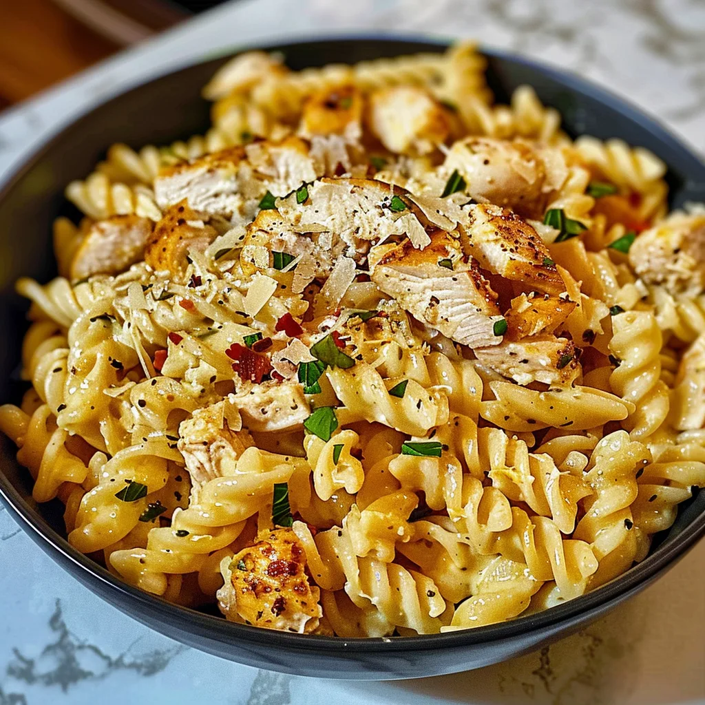 The Ultimate One Pot Garlic Parmesan Chicken Pasta Recipe