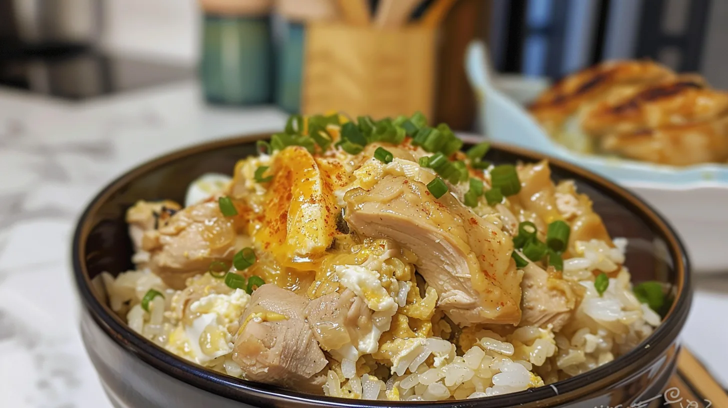 The Comforting Oyakodon You'll Crave Every Week 4 Recipe image