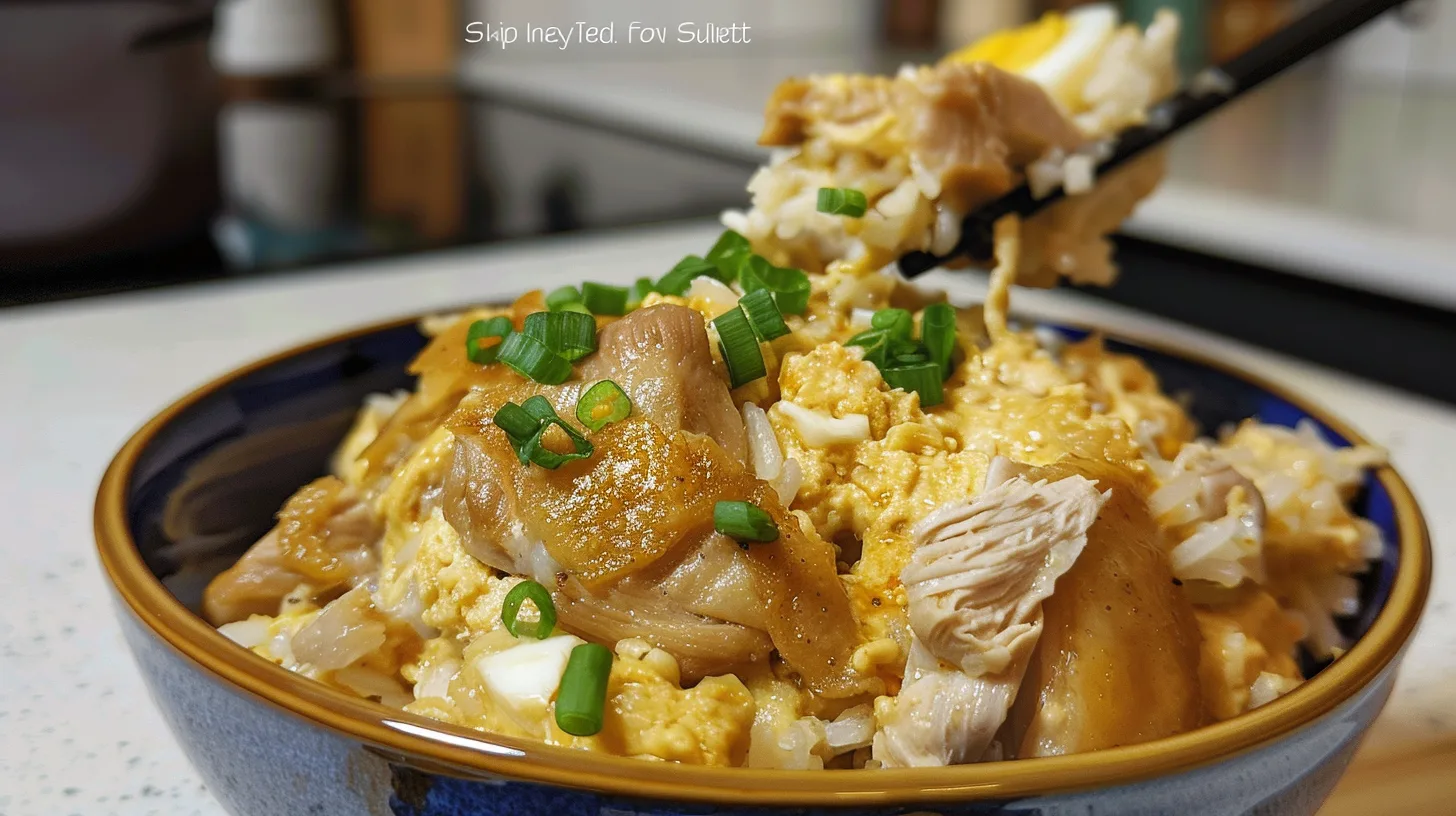 The Comforting Oyakodon You'll Crave Every Week 5 Recipe image