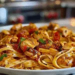 Spicy Cajun Chicken and Linguine in One-Pan Wonder